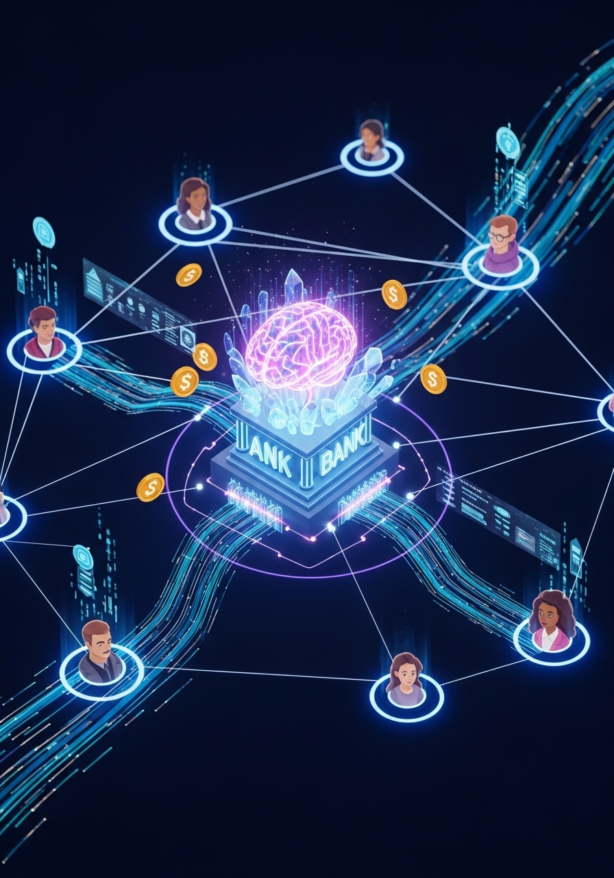 Gráficos y datos representando el ecosistema de Finanzas Descentralizadas